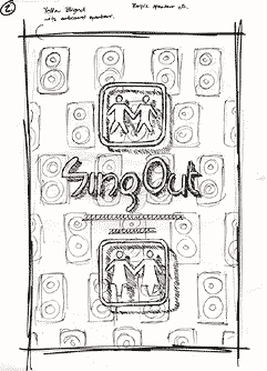 Rough sketch of concept 1