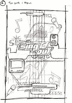 Rough sketch of concept 4