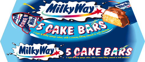 McVitie's Cake Bar Milkyway packaging