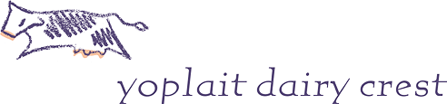 The playful cow logo
