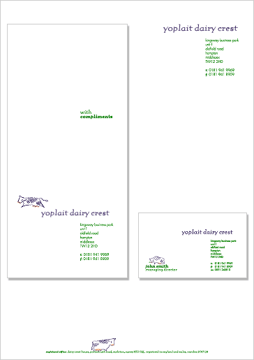 The playful cow stationary range